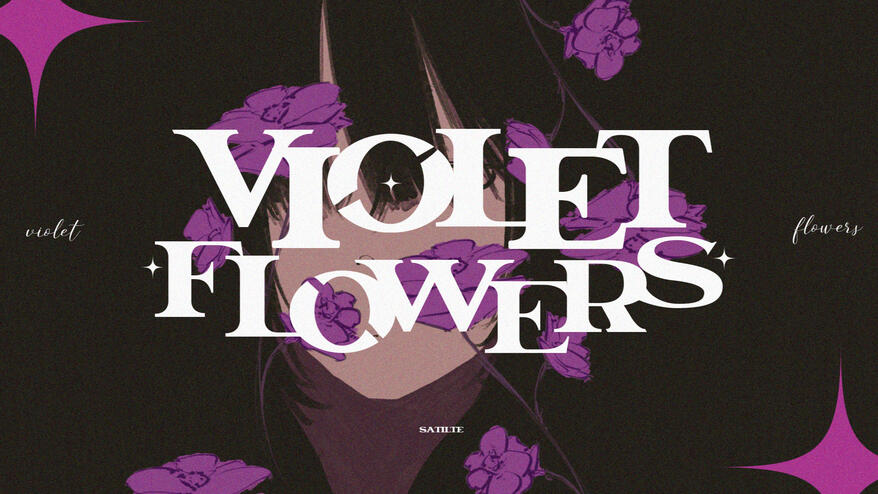 violet flowers